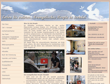 Tablet Screenshot of hospiz-stendal.de